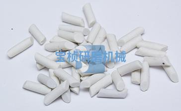 白色高铝瓷斜圆柱